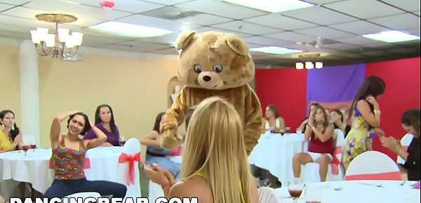  DANCING BEAR - Bachelorette Party With Big Dick Male Strippers, CFNM Style!